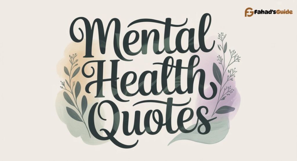 Mental Health Quotes