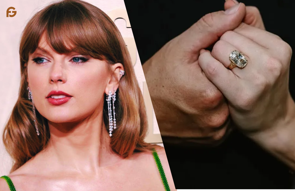 travis kelce and taylor swift engagement ring