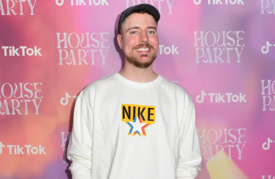 Mr. Beast at YouTube Streamy Awards 2022