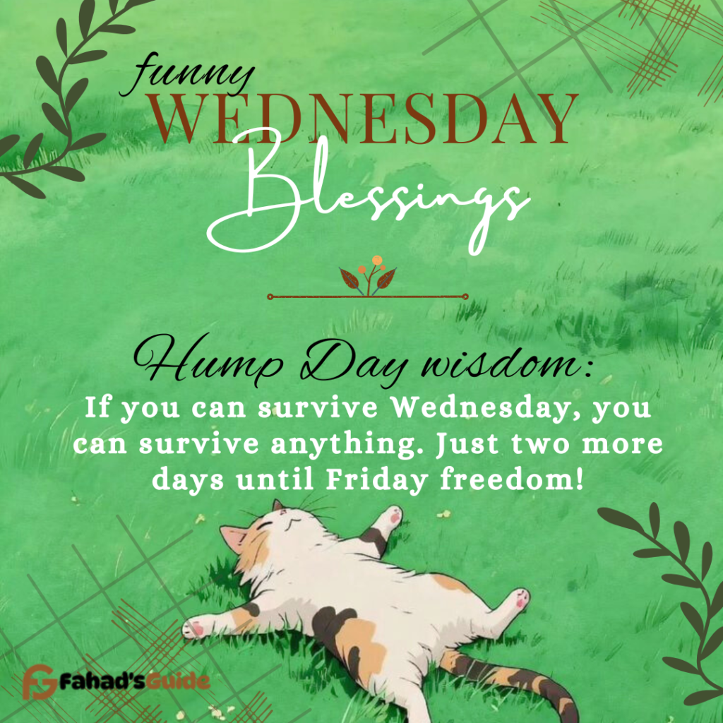 Funny Wednesday Blessings