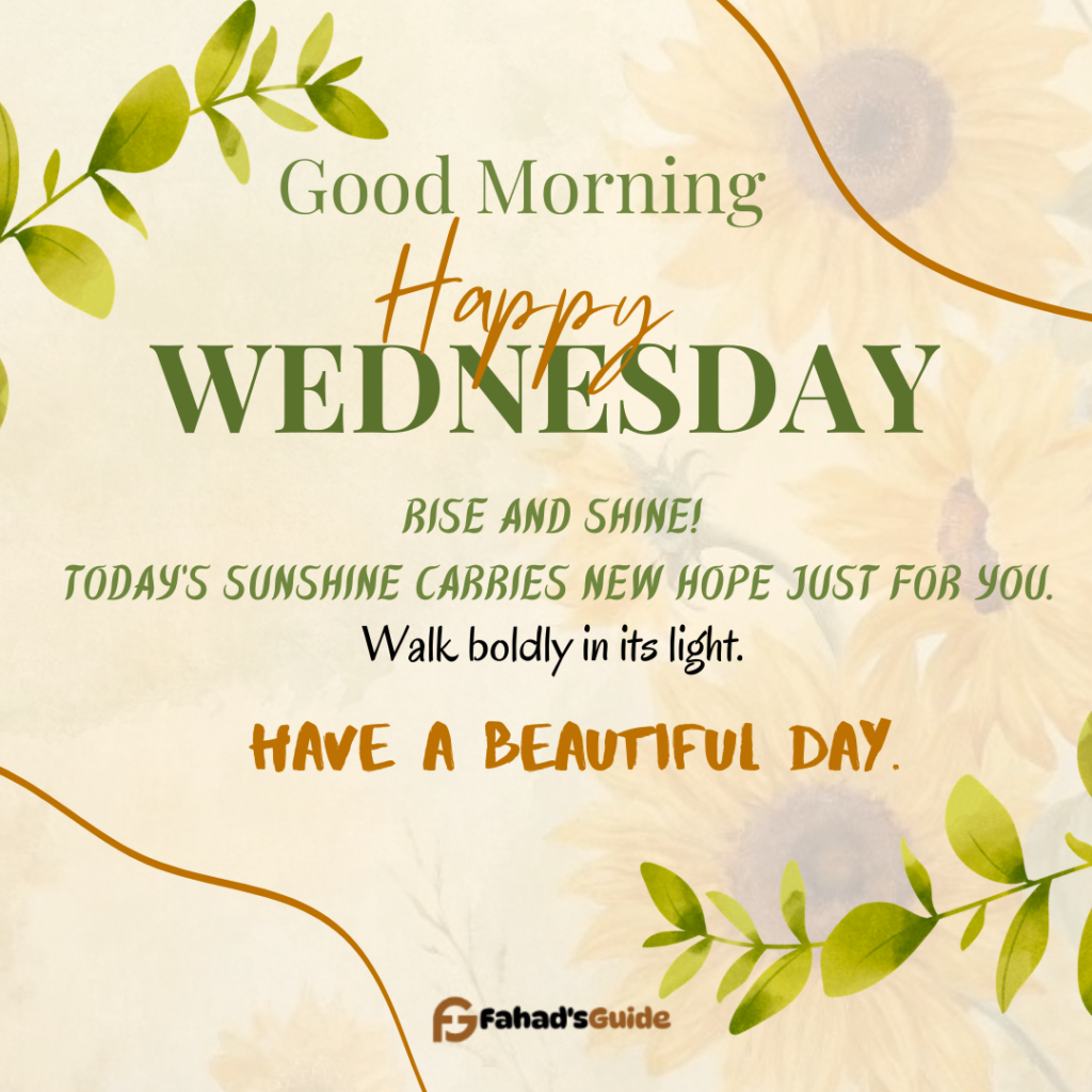 Good morning Wednesday Blessings