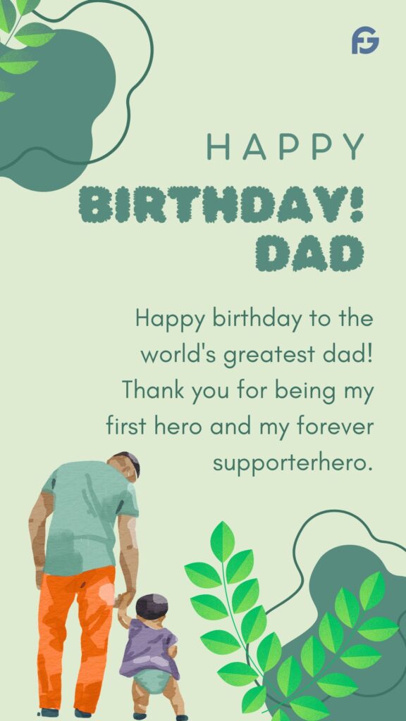 Happy Birthday Wishes for Father