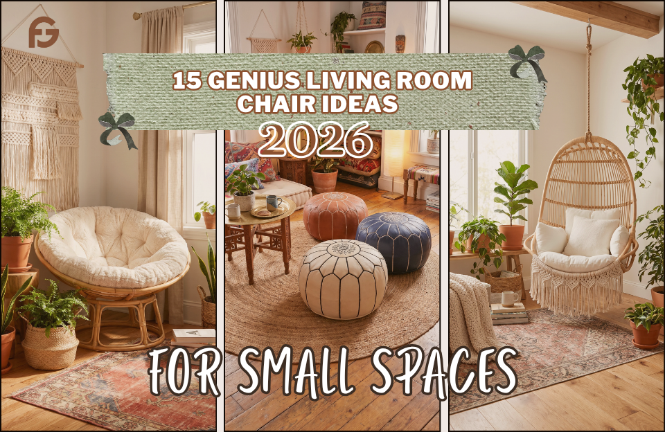 15 Living Room Chair Ideas for Small Spaces 2026