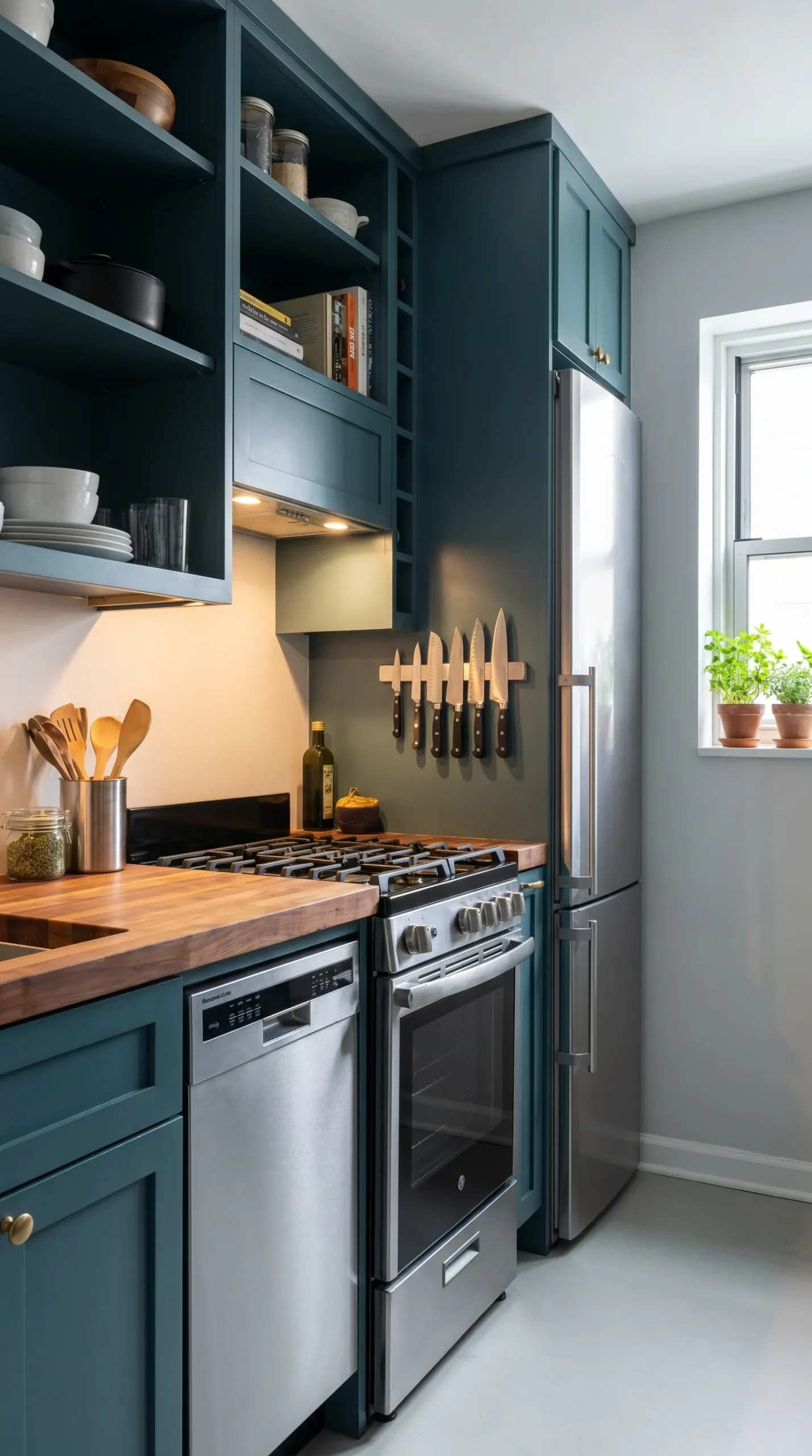 Compact tiny kitchen