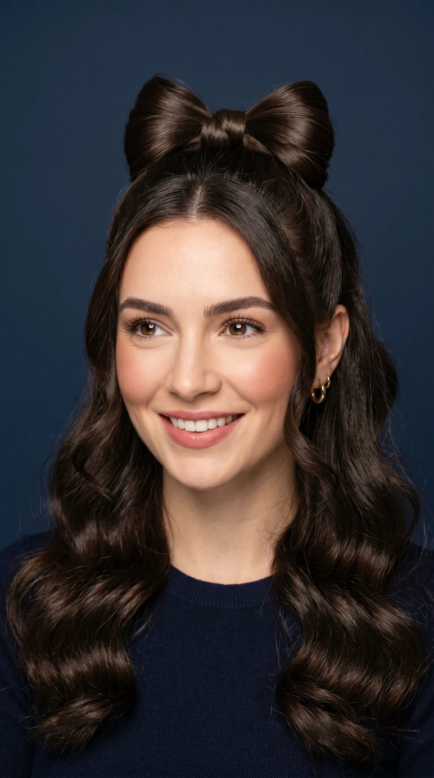 Half-Up Hair Bow