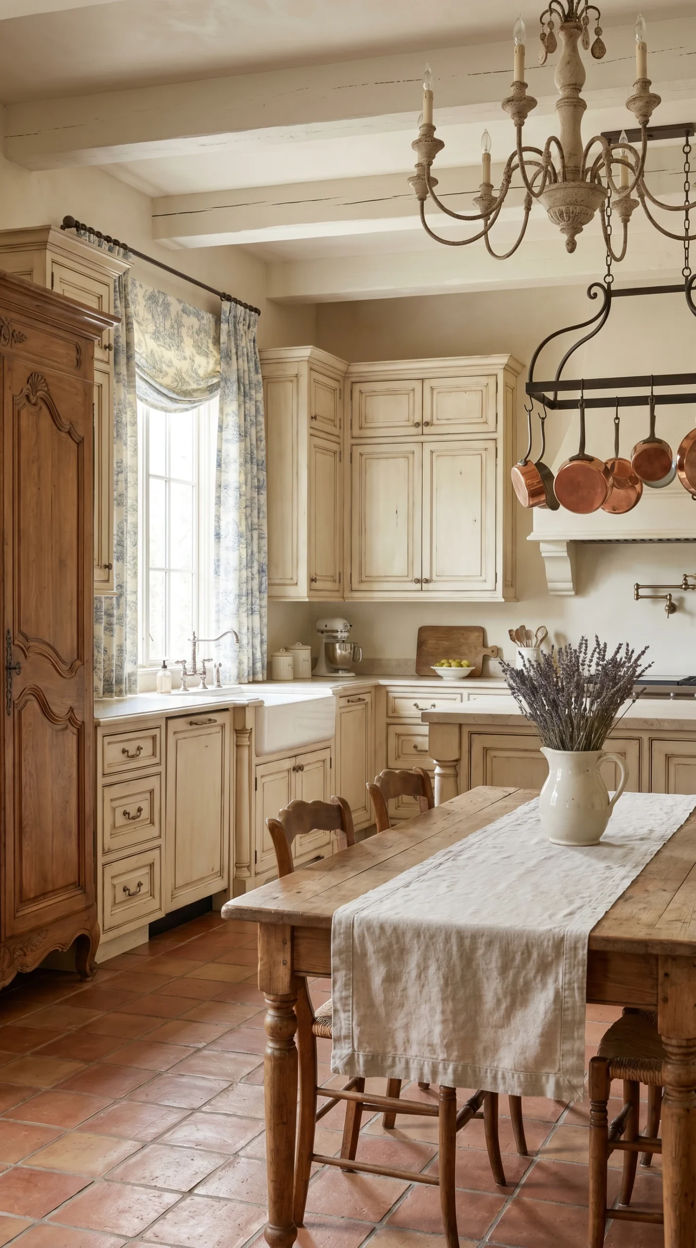 French country kitchen interior style 15