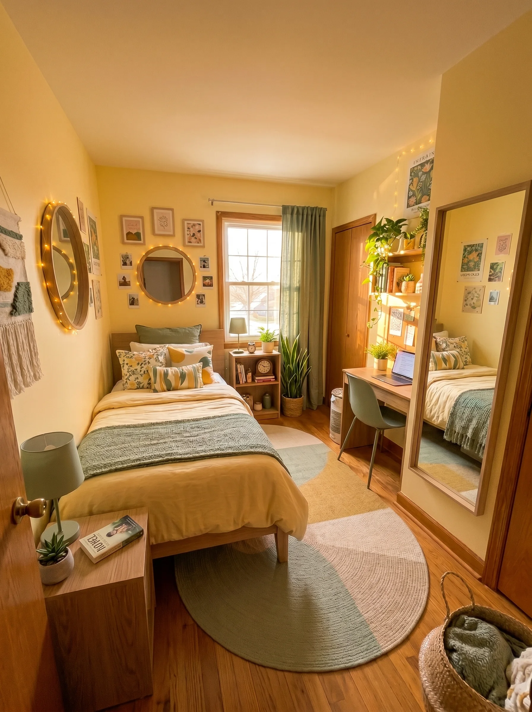 Use Mirrors to Open Up the Room